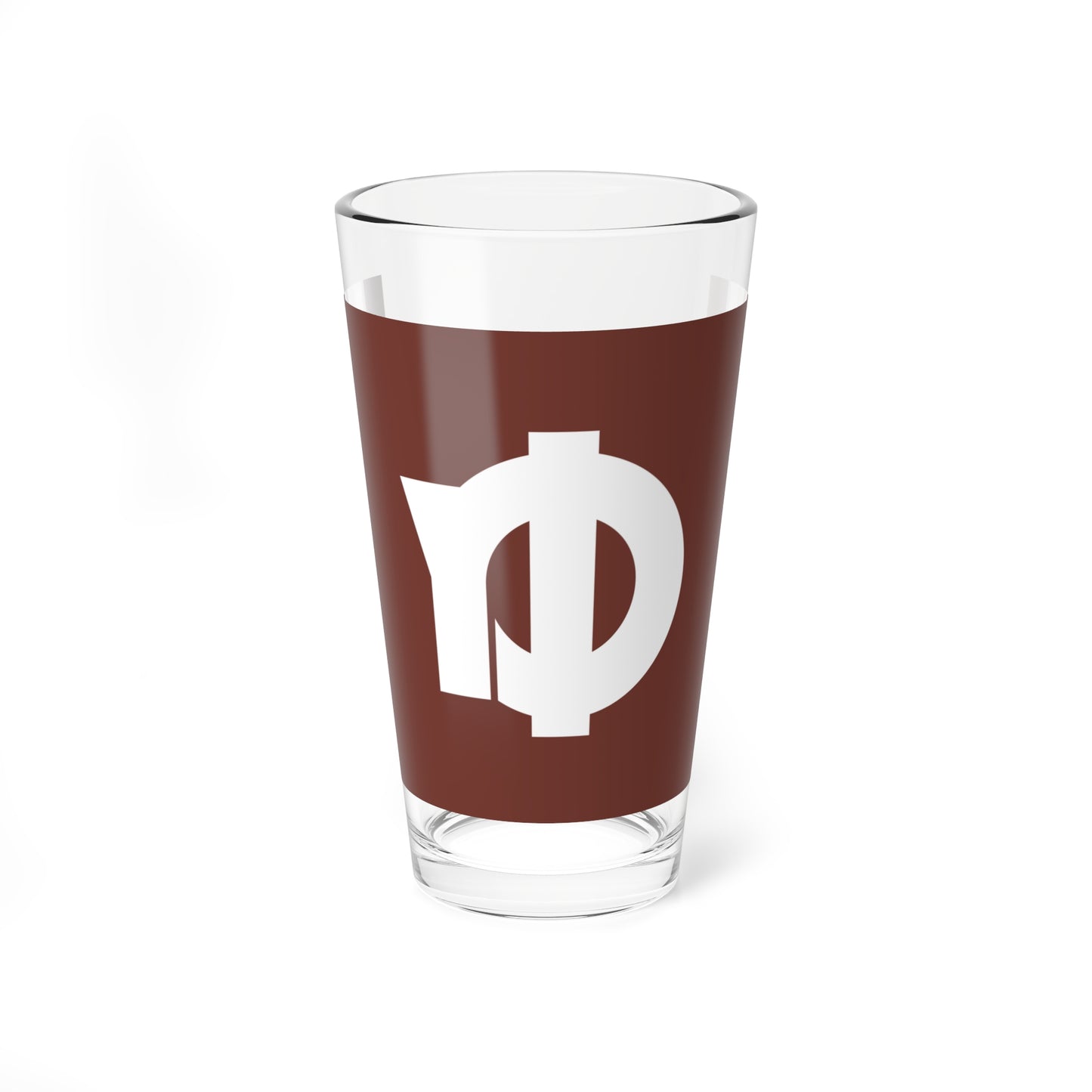 Flag of Yuzawa Niigata white (Japan) Pint Glass 16oz
