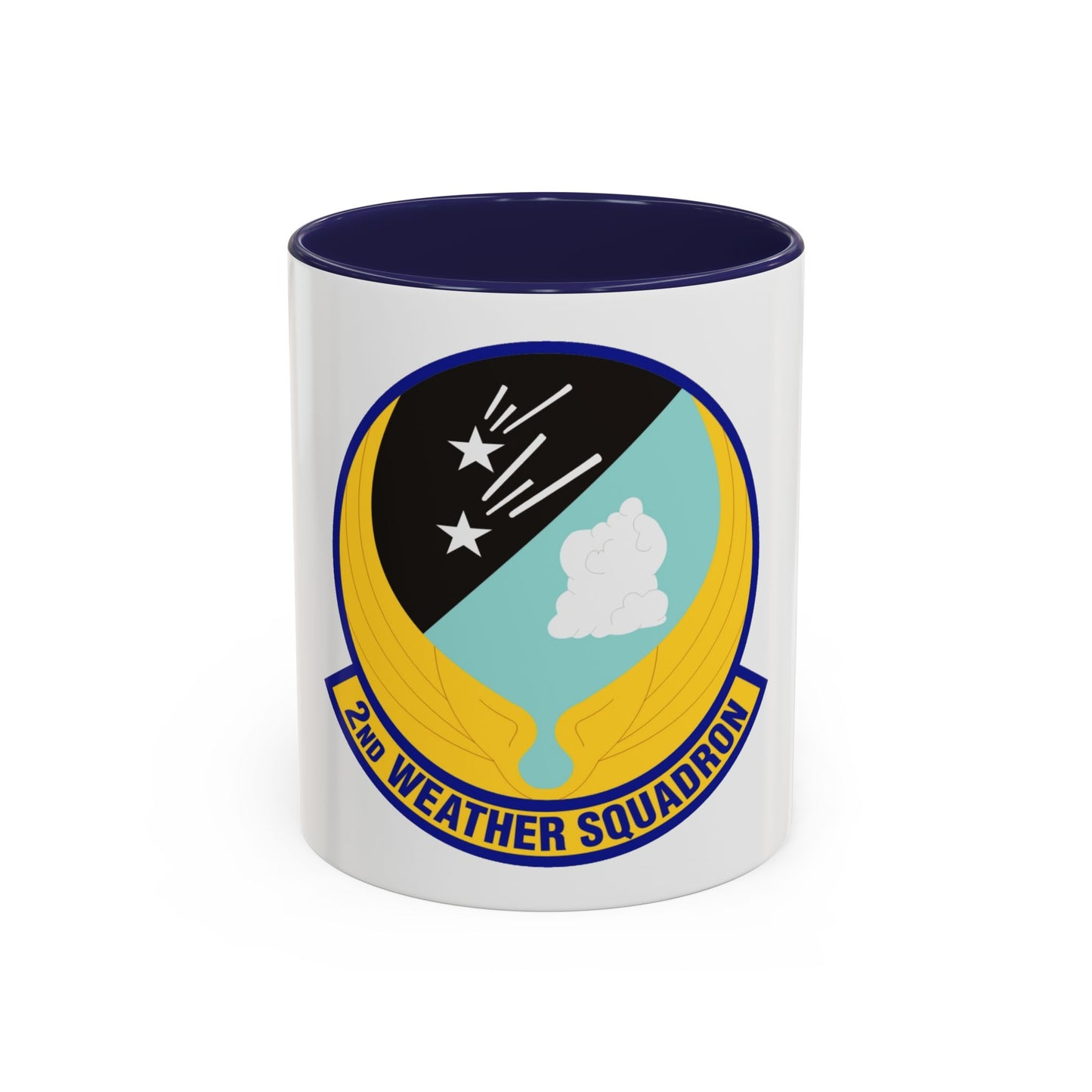 2d Weather Squadron (U.S. Air Force) Accent Coffee Mug