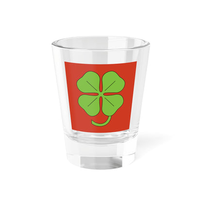 CHE Hottingen ZH Flag (Switzerland) Shot Glass 1.5oz