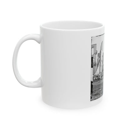 Richmond, Va. Ruins Of The Southern Express Office (Carey Street) (U.S. Civil War) White Coffee Mug