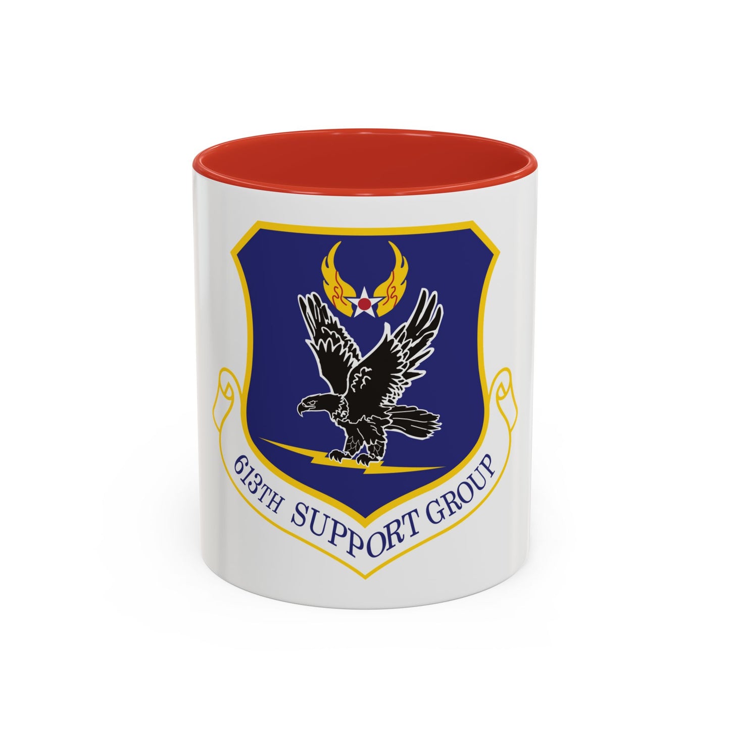 613th Support Group (U.S. Air Force) Accent Coffee Mug