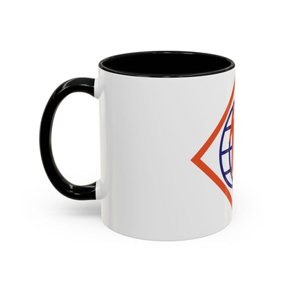 2d Signal Brigade (U.S. Army) Accent Coffee Mug