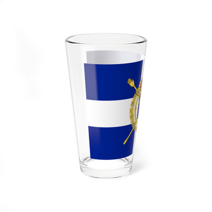 Naval Flag of the Kingdom of France Civil Ensign (France) Pint Glass 16oz