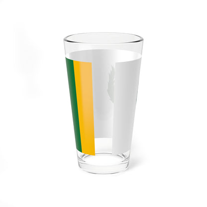 Flag of Manfa (Hungary) Pint Glass 16oz