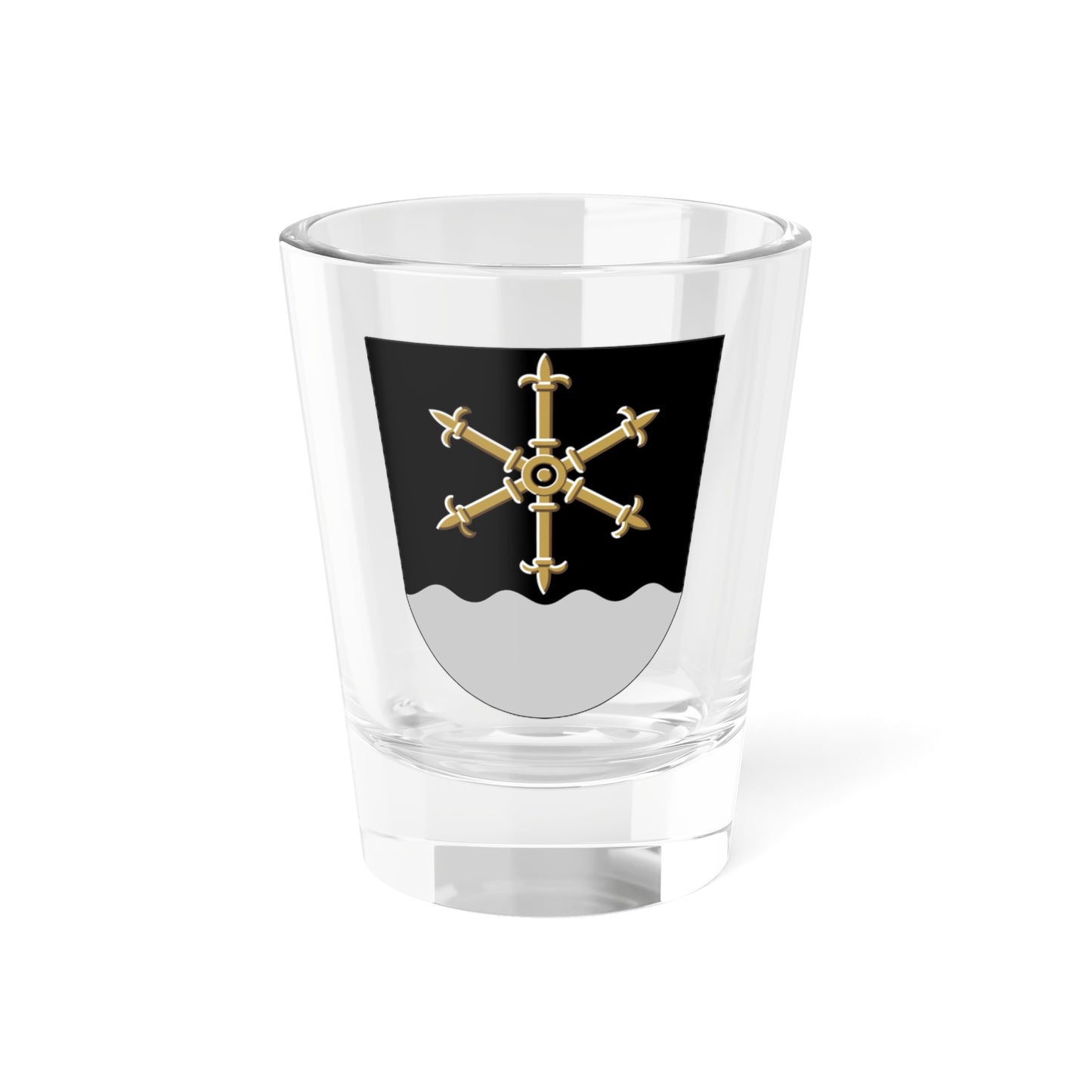 Kouvola.vaakuna.2009 (Finland) (Coat of Arms) Shot Glass 1.5oz