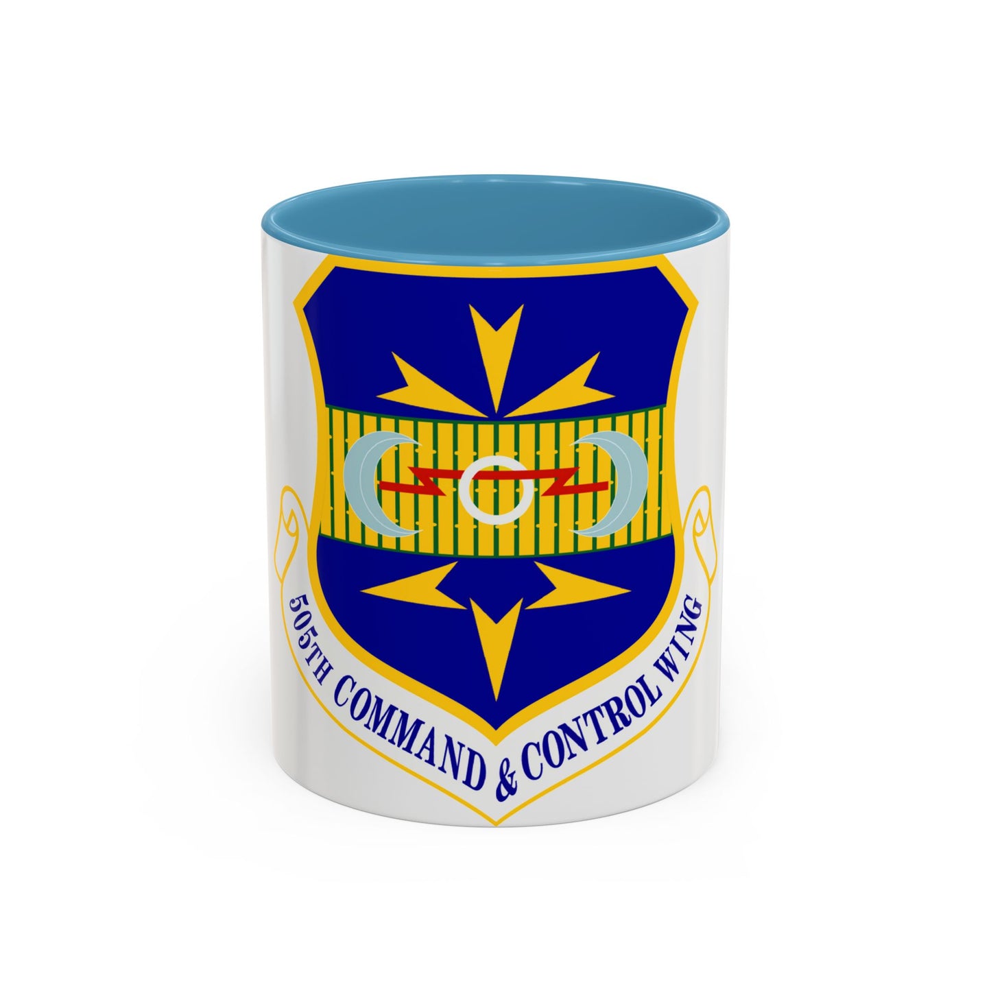 505th Command and Control Wing (U.S. Air Force) Accent Coffee Mug