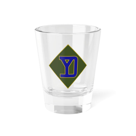 Verre à liqueur de 1,5 oz de la 26e Brigade d'amélioration des manœuvres (armée américaine)