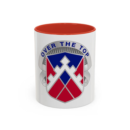 117 Engineer Brigade 2 (U.S. Army) Accent Coffee Mug