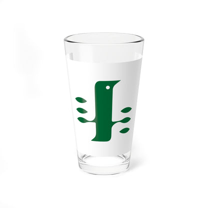 Flag of Minami Ward Sapporo Hokkaido (Japan) Pint Glass 16oz