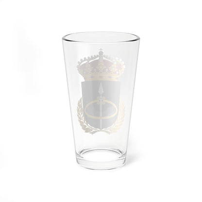 Markstridsskolan vapen (Sweden) (Coat of Arms) Pint Glass 16oz