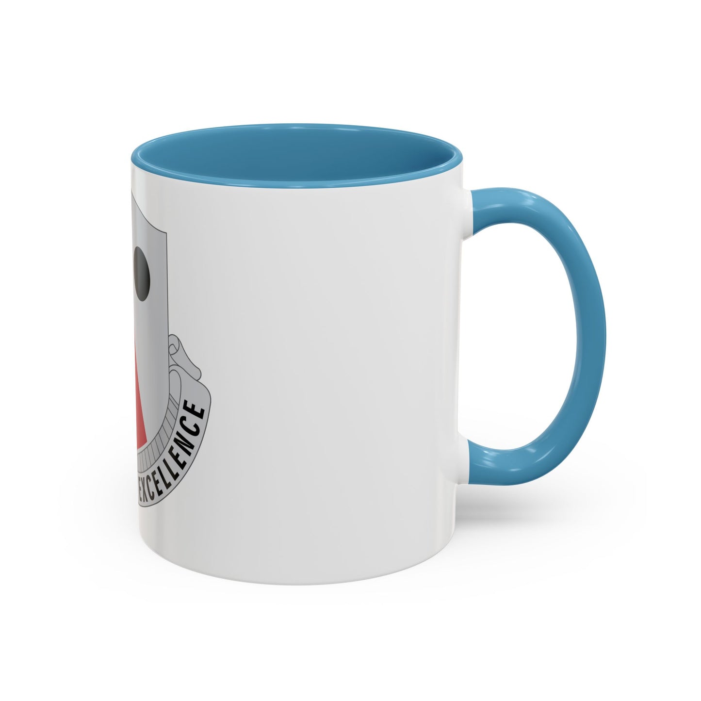 980 Engineer Battalion (U.S. Army) Accent Coffee Mug