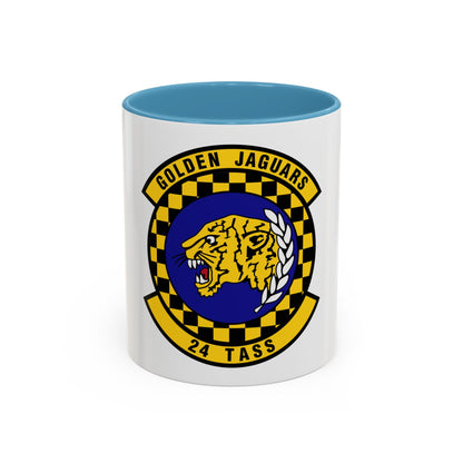 24 Tactical Air Support Squadron ACC (U.S. Air Force) Accent Coffee Mug