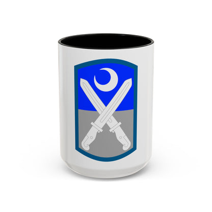 218th Infantry Brigade SSI (U.S. Army) Accent Coffee Mug