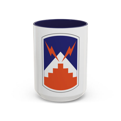 7th Signal Brigade (U.S. Army) Accent Coffee Mug