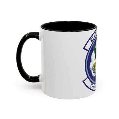 37th Airlift Squadron (U.S. Air Force) Accent Coffee Mug