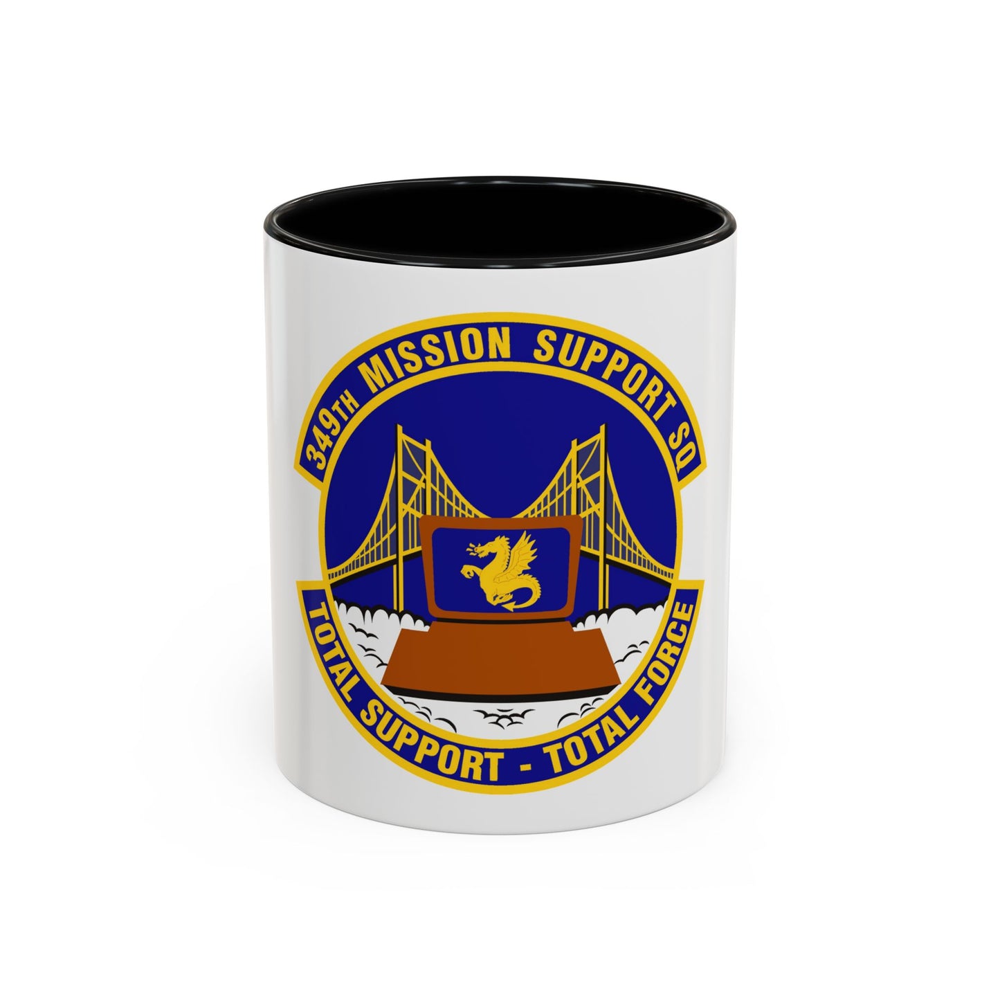 349th Mission Support Squadron (U.S. Air Force) Accent Coffee Mug