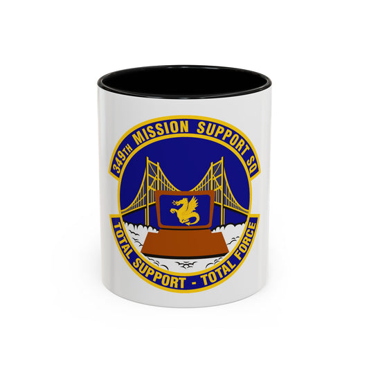 349th Mission Support Squadron (U.S. Air Force) Accent Coffee Mug