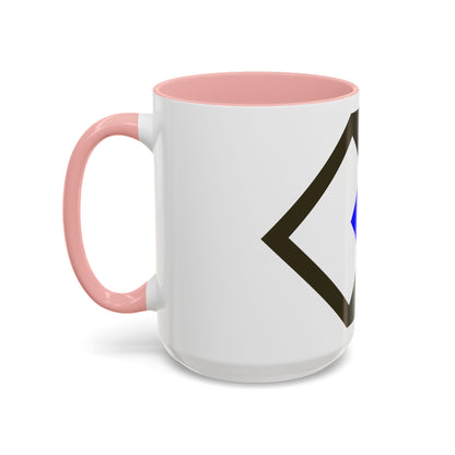 96th Infantry Division SSI (U.S. Army) Accent Coffee Mug