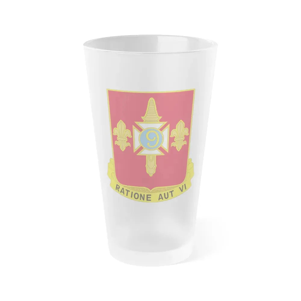244th Air Defense Artillery Regiment (U.S. Army) Frosted Pint Glass 16oz Default Title - Go Mug Yourself