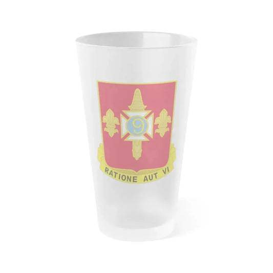 244th Air Defense Artillery Regiment (U.S. Army) Frosted Pint Glass 16oz Default Title - Go Mug Yourself