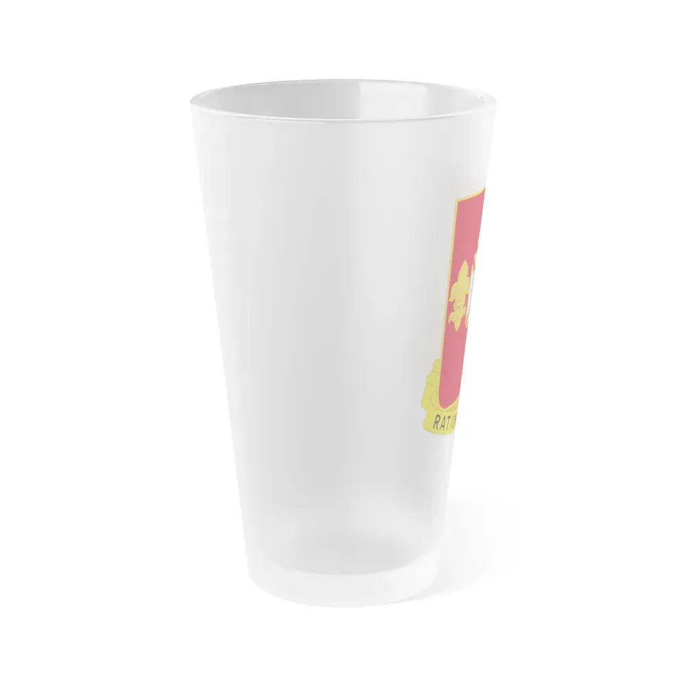 244th Air Defense Artillery Regiment (U.S. Army) Frosted Pint Glass 16oz - Go Mug Yourself