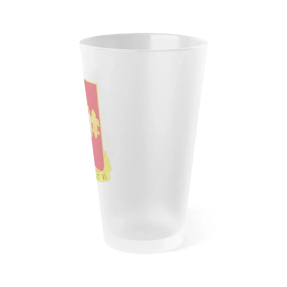 244th Air Defense Artillery Regiment (U.S. Army) Frosted Pint Glass 16oz - Go Mug Yourself