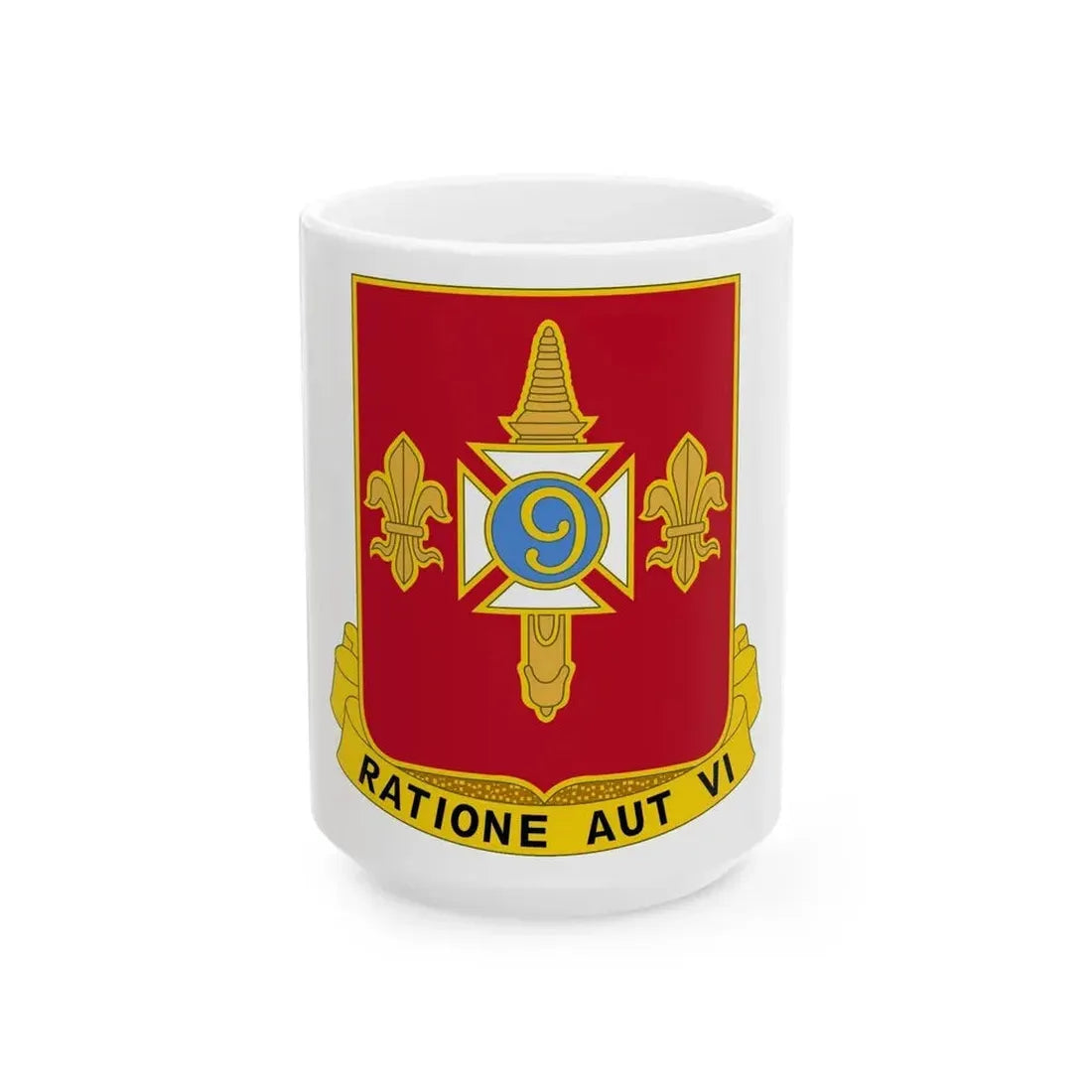 244th Air Defense Artillery Regiment (U.S. Army) White Coffee Mug 15oz - Go Mug Yourself