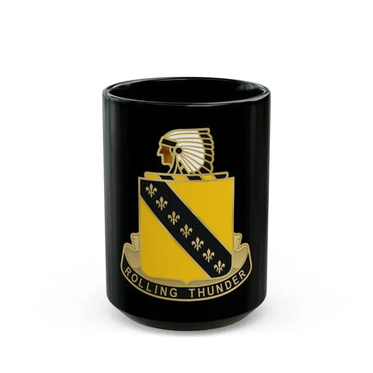 245 Armor Regiment (U.S. Army) Black Coffee Mug 15oz - Go Mug Yourself