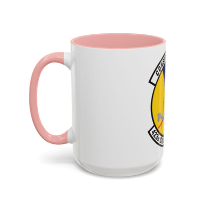 423d Civil Engineer Squadron (U.S. Air Force) Accent Coffee Mug