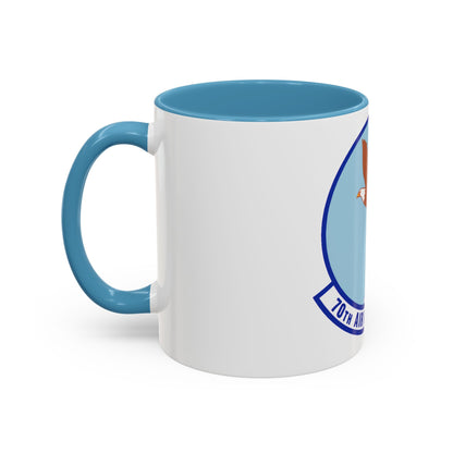 70 Air Refueling Squadron AFRC (U.S. Air Force) Accent Coffee Mug