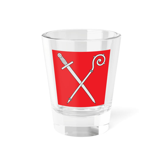 Flag of Diocese of Sion (Switzerland) Shot Glass 1.5oz