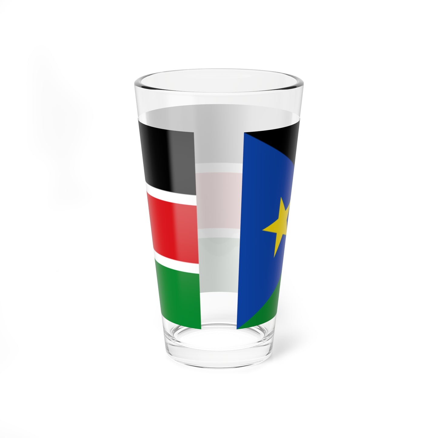 Flag of South Sudan2 (South Sudan) Pint Glass 16oz