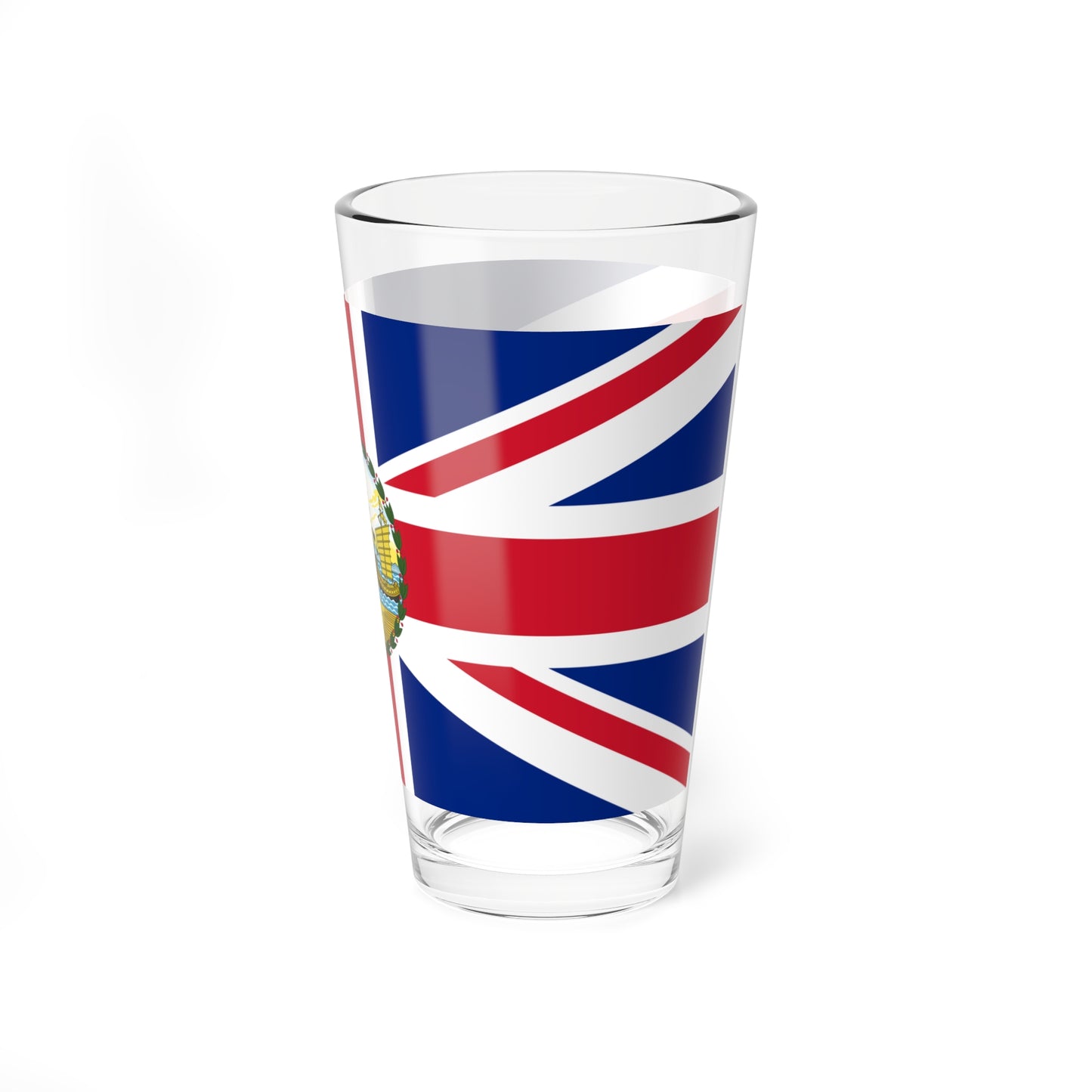 Flag of the Governor of Hong Kong 1955-1959 (China) Pint Glass 16oz