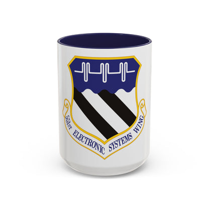 551st Electronic Systems Wing (U.S. Air Force) Accent Coffee Mug