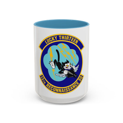 13th Reconnaissance Squadron (U.S. Air Force) Accent Coffee Mug