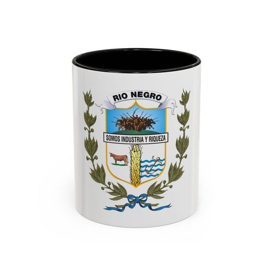 Coat of arms of Rio Negro Department - Accent Coffee Mug