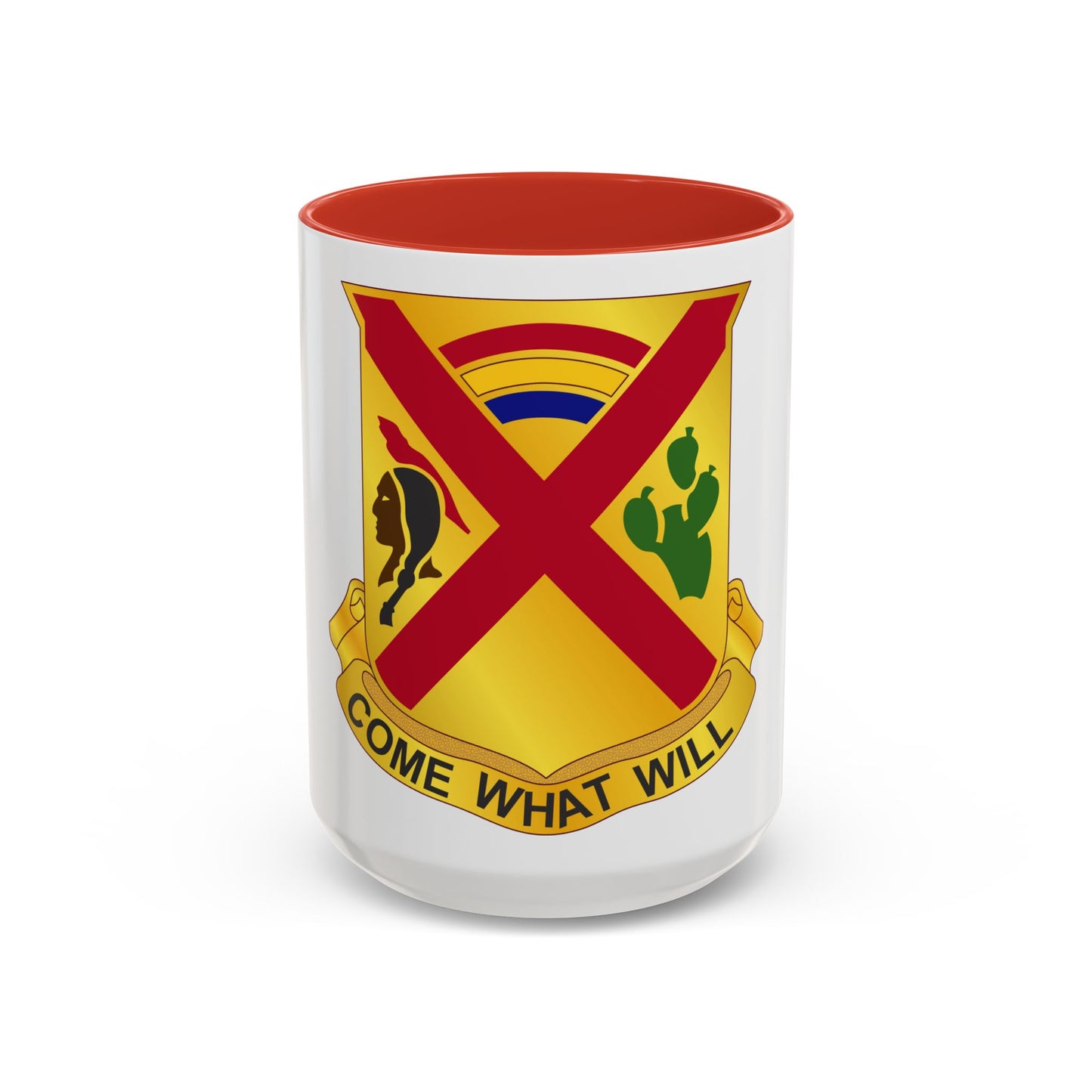 108 Cavalry Regiment (U.S. Army) Accent Coffee Mug
