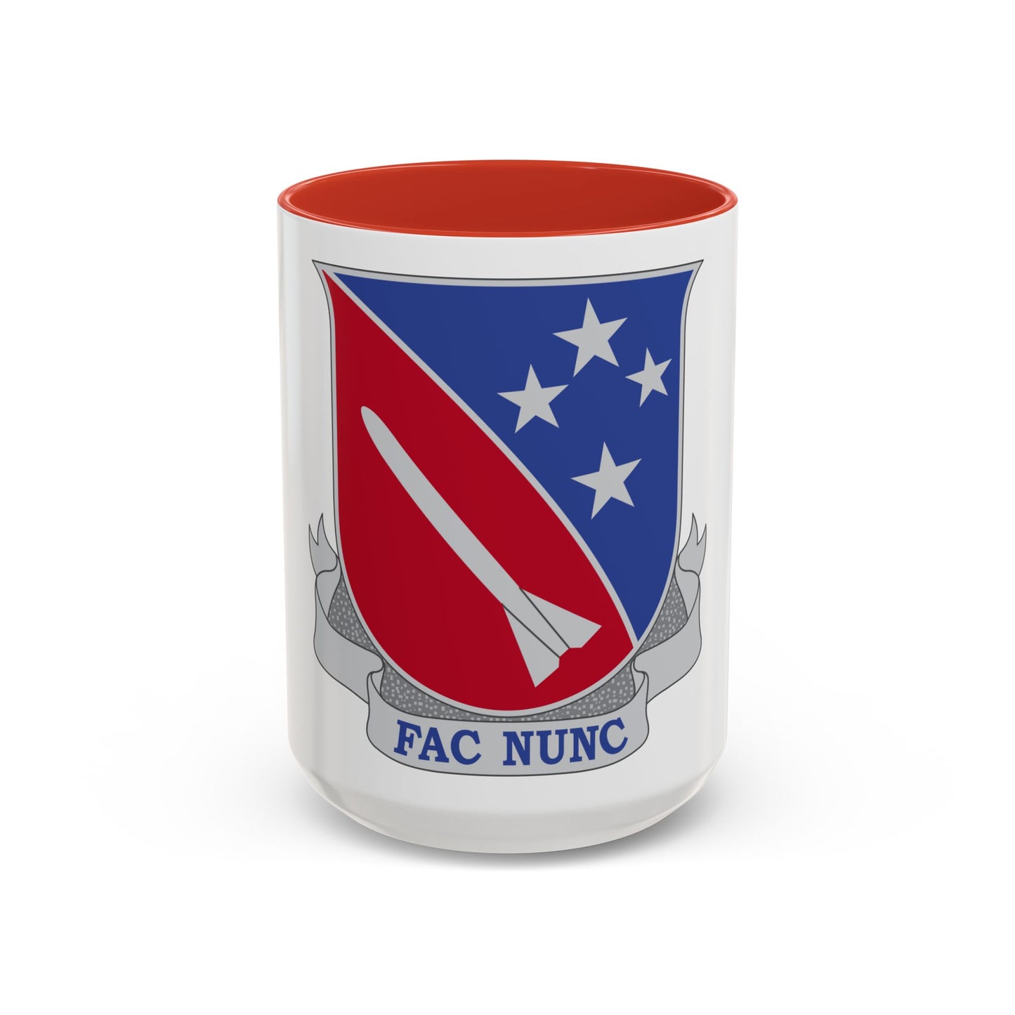 247 Field Artillery Missile Battalion (U.S. Army) Accent Coffee Mug