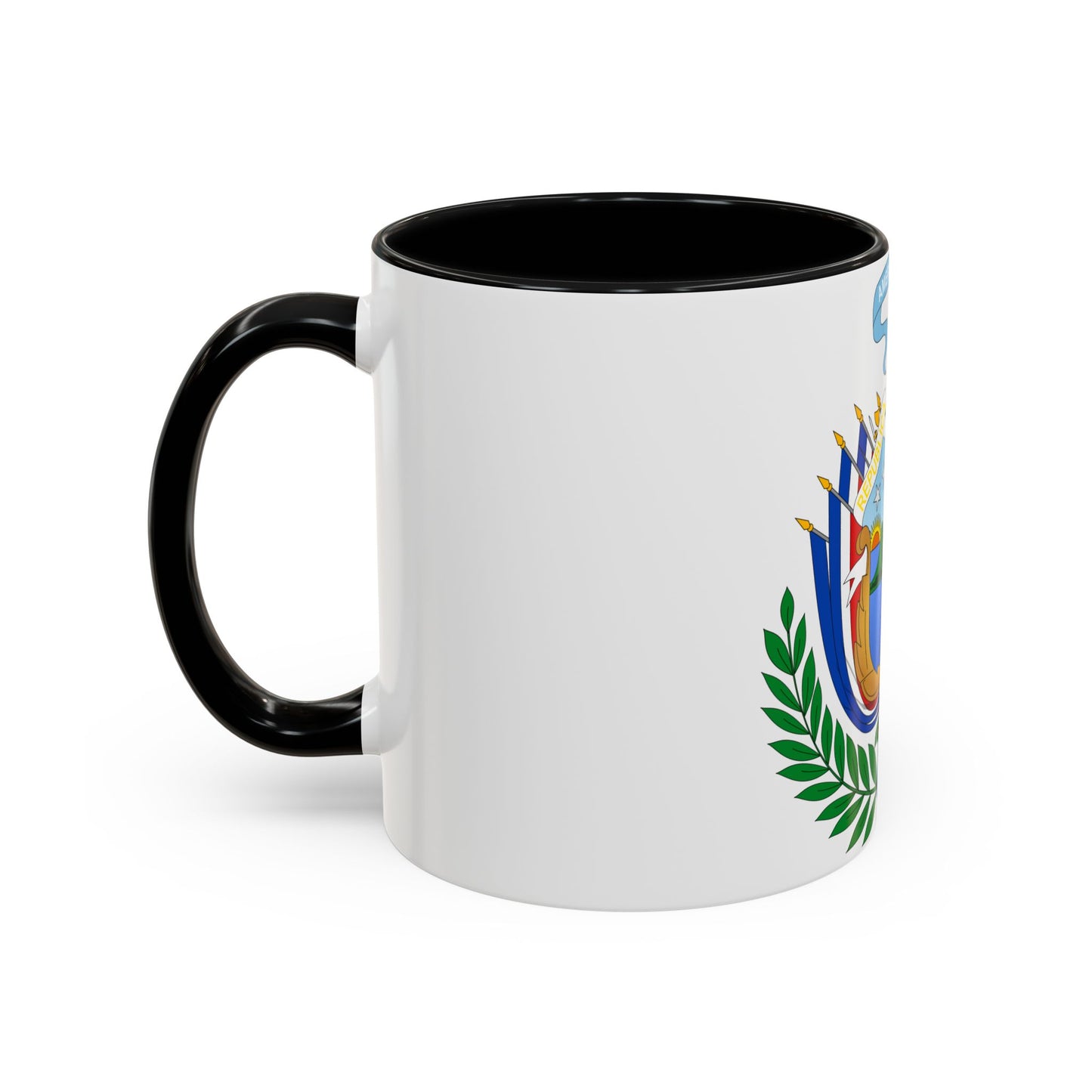 Coat of arms of Costa Rica (1848-1906) - Accent Coffee Mug