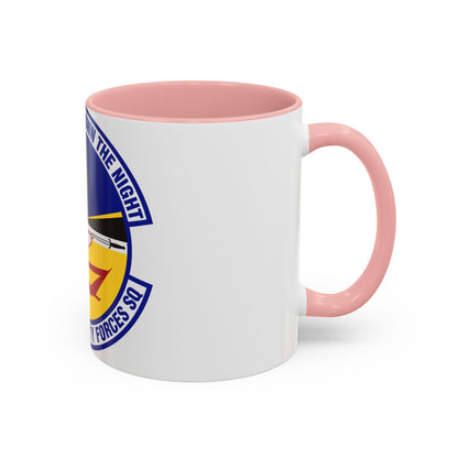 332d Expeditionary Security Forces Squadron (U.S. Air Force) Accent Coffee Mug