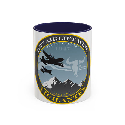 120th Airlift Wing (U.S. Air Force) Accent Coffee Mug