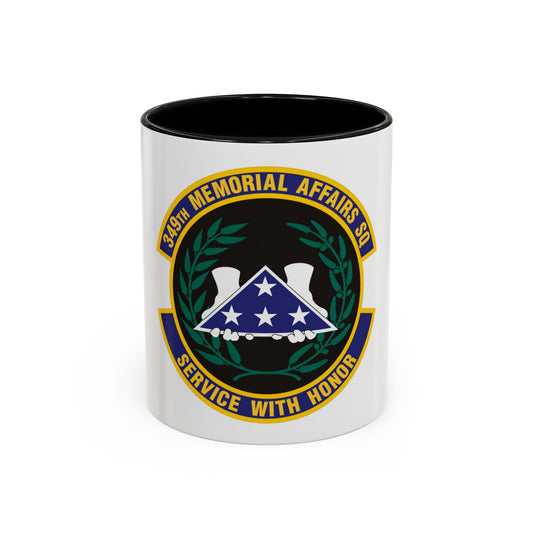 349th Memorial Affairs Squadron (U.S. Air Force) Accent Coffee Mug
