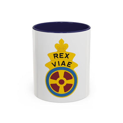 180 Transportation Battalion (U.S. Army) Accent Coffee Mug