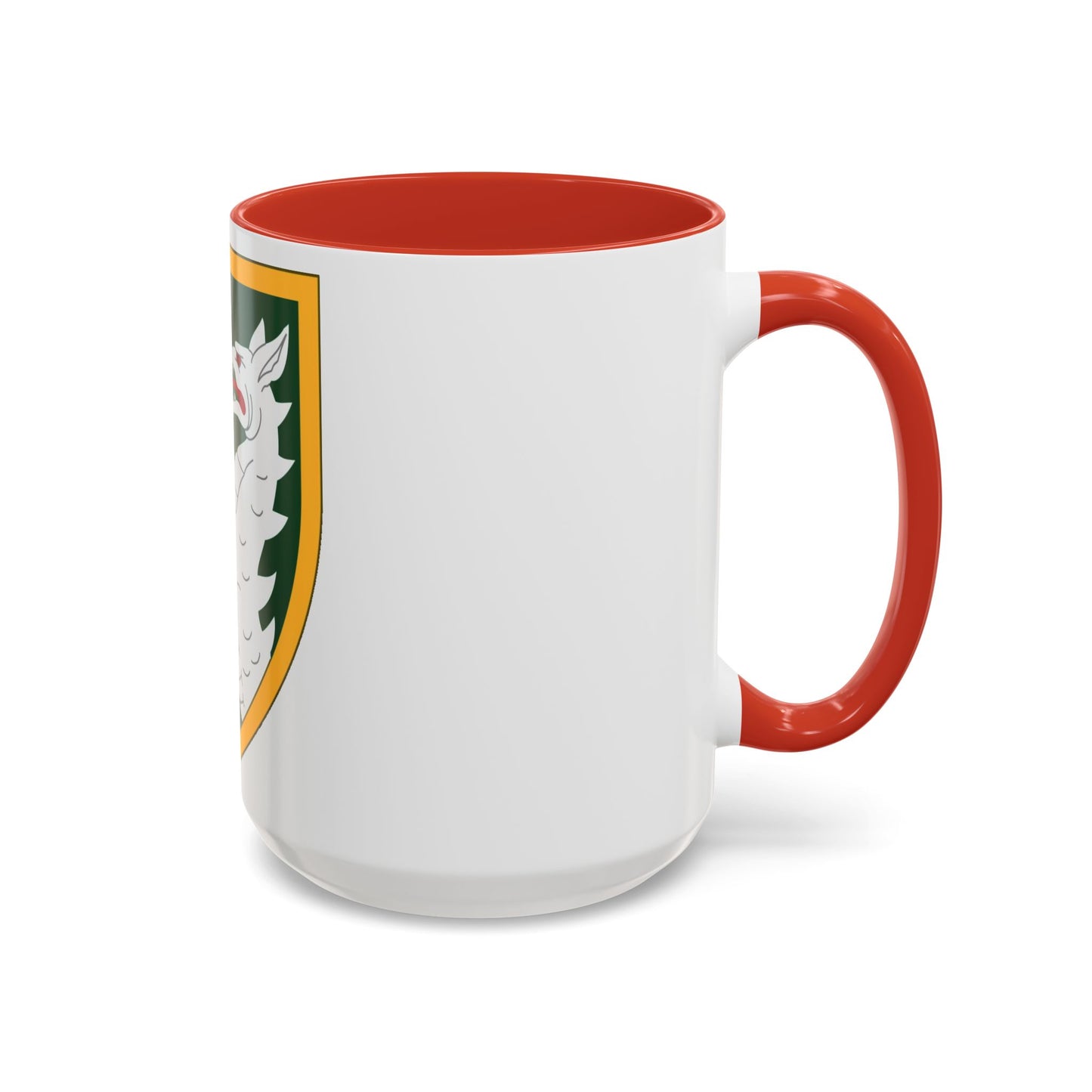 Tasse à café décorative du 108e régiment de cavalerie blindée (armée américaine)