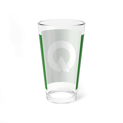 Flag of Asahi Yamaguchi 1969-2005 (Japan) Pint Glass 16oz