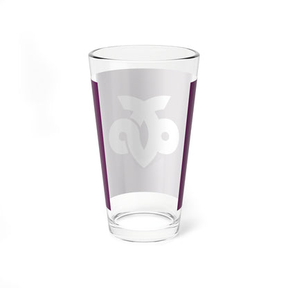 Flag of Mutsu Aomori (Japan) Pint Glass 16oz