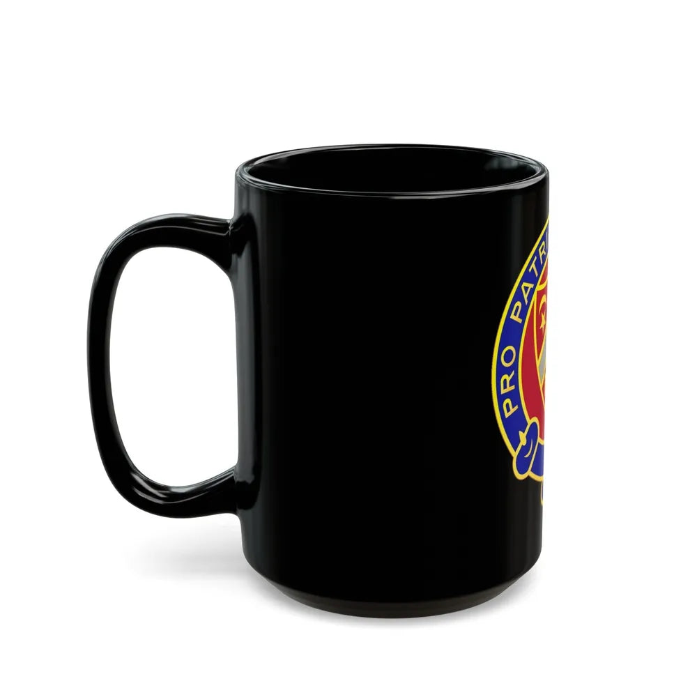 245th Artillery Regiment (U.S. Army) Black Coffee Mug-Go Mug Yourself