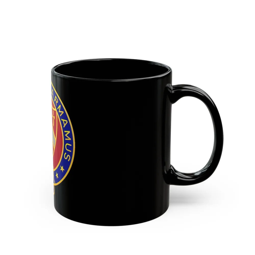 245th Artillery Regiment (U.S. Army) Black Coffee Mug-Go Mug Yourself