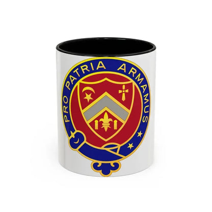 245th Artillery Regiment (U.S. Army) Accent Coffee Mug 11oz Black - Go Mug Yourself