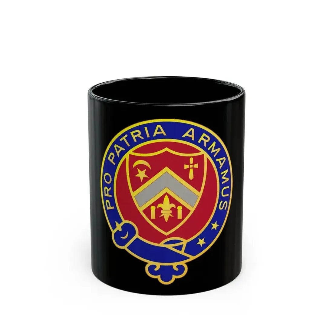 245th Artillery Regiment (U.S. Army) Black Coffee Mug 11oz - Go Mug Yourself